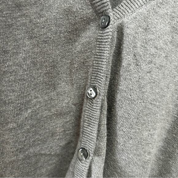 TORRID Sequin Shoulder Gray Cardigan Sweater Sz 2 - Picture 4 of 5